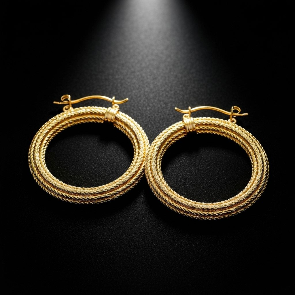 Golden Love Hoops
